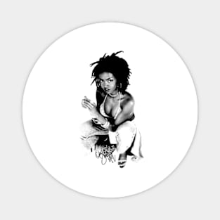 Lauryn Hill Fugees Vintage Magnet